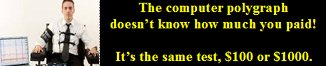 Los Angeles polygraph test price quote